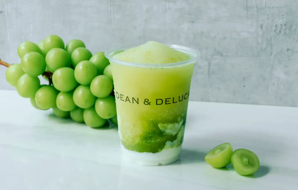 DEAN & DELUCA、シャインマスカットとエルダーフラワーが香る夏季限定フラッペを発売